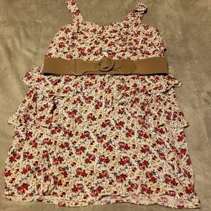 MAURICES mini ruffle pencil dress